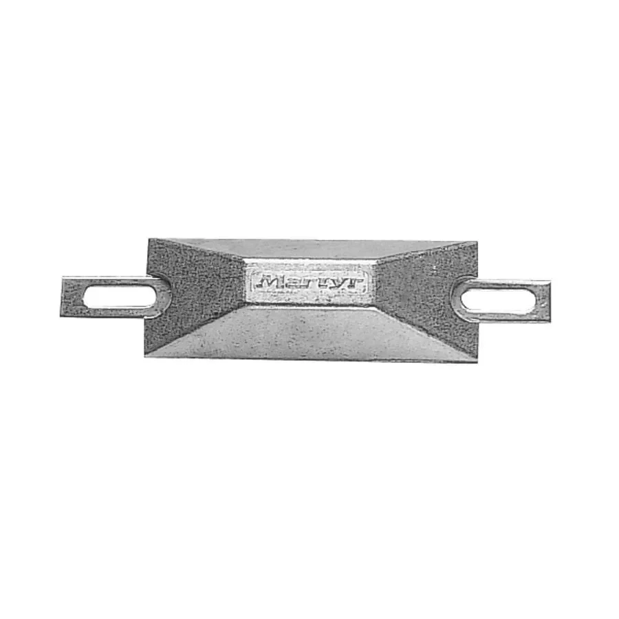 Martyr Garda Marine Zinc Block Corrosion Protection Sacrificial Anode Ship Hull Rectangular Zinc Block CM1000 JDH48G