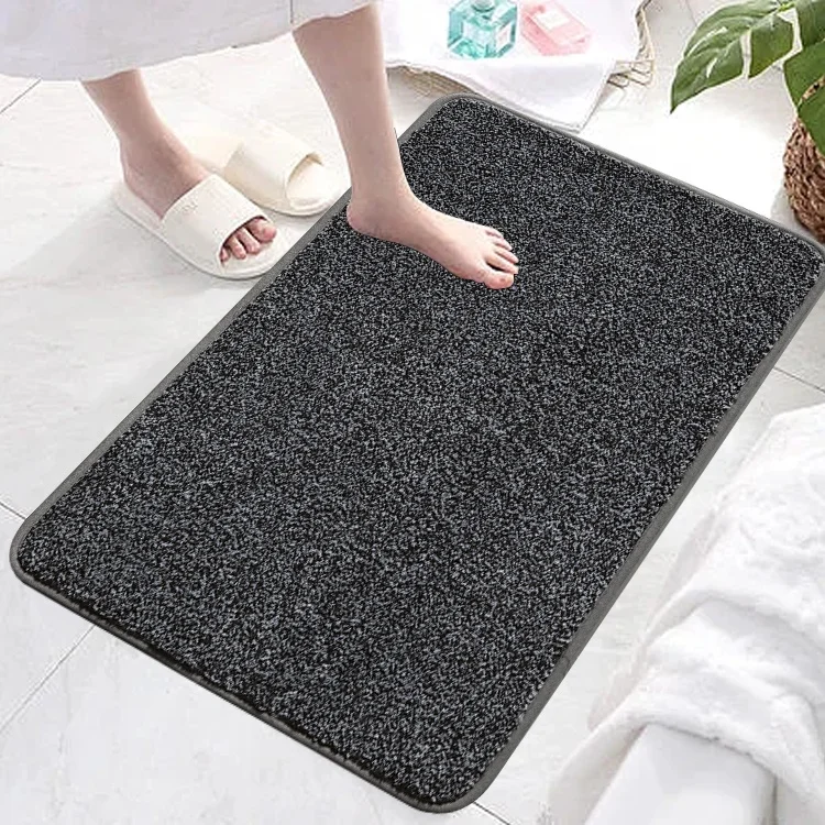 In vogue Dry House Mat Soft Durable Machine Washable Bathroom Mat Anti Slip Doormat Bathroom Rug Bath Mats Non Slip Modern