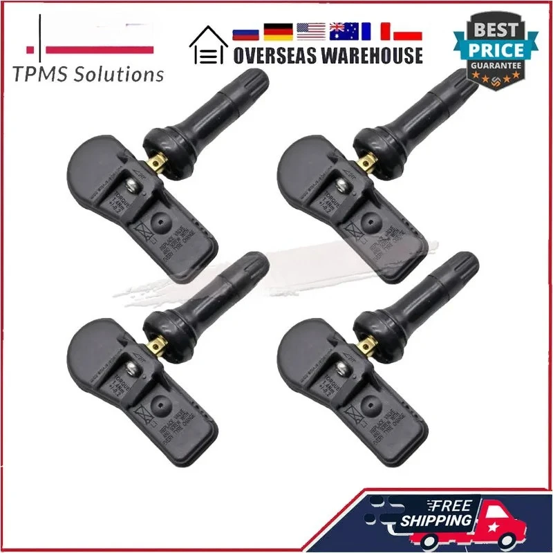 4 قطعة 52933C1100 52933-C1100 لشركة هيونداي كريتا IX25 توكسون I40 IX35 سوناتا 2014-2018 توكسو مراقبة ضغط الإطارات SensorTPMS2026 #3