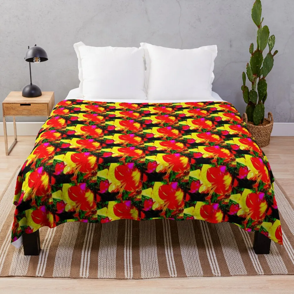 IL GIARDINO SEGRETO di MD-DELLAMORTE Throw Blanket Kid'S Summer Beddings Blankets