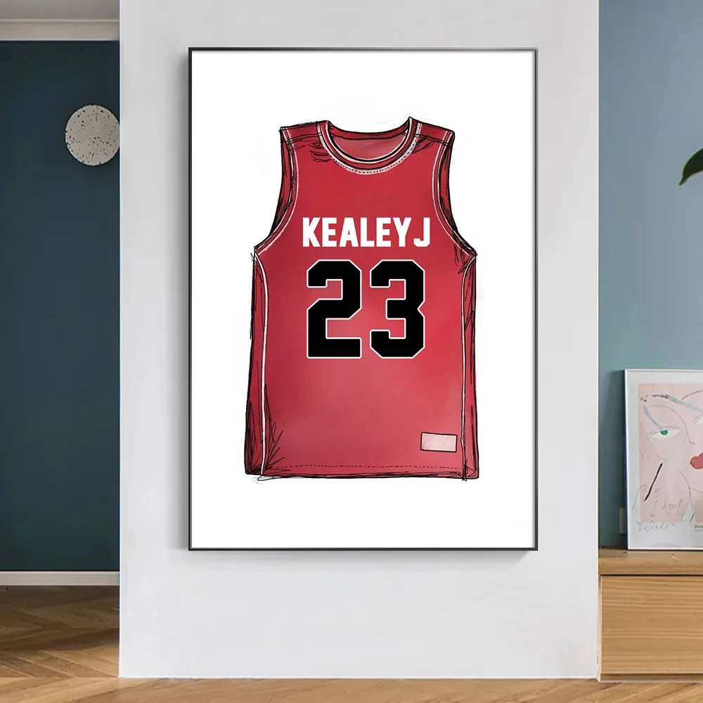 

Custom Jersey Name Number Poster Canvas Painting Print Personalized Wall Art Sport Birthday Gift Room Home Decor Picture Cuadros