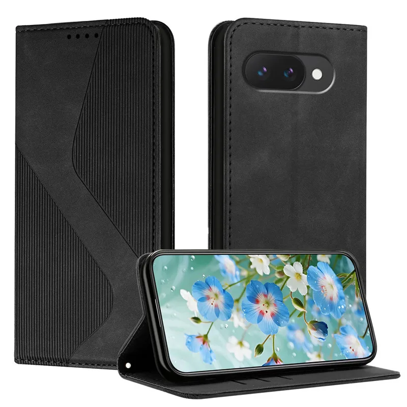 Magnetyczne skórzane etui na telefon Google Pixel 10A 9A 8A 7A 6A 6 7 8 9 10 Pro XL 5G Fundas Coque z funkcją podstawki i portfelem — zdjęcie produktu 2