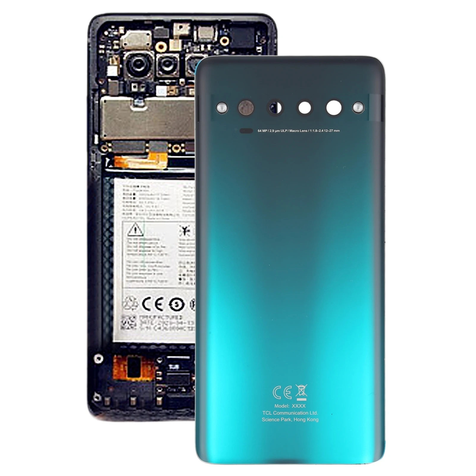 Battery Back Cover for TCL 10 Pro T799B T799H