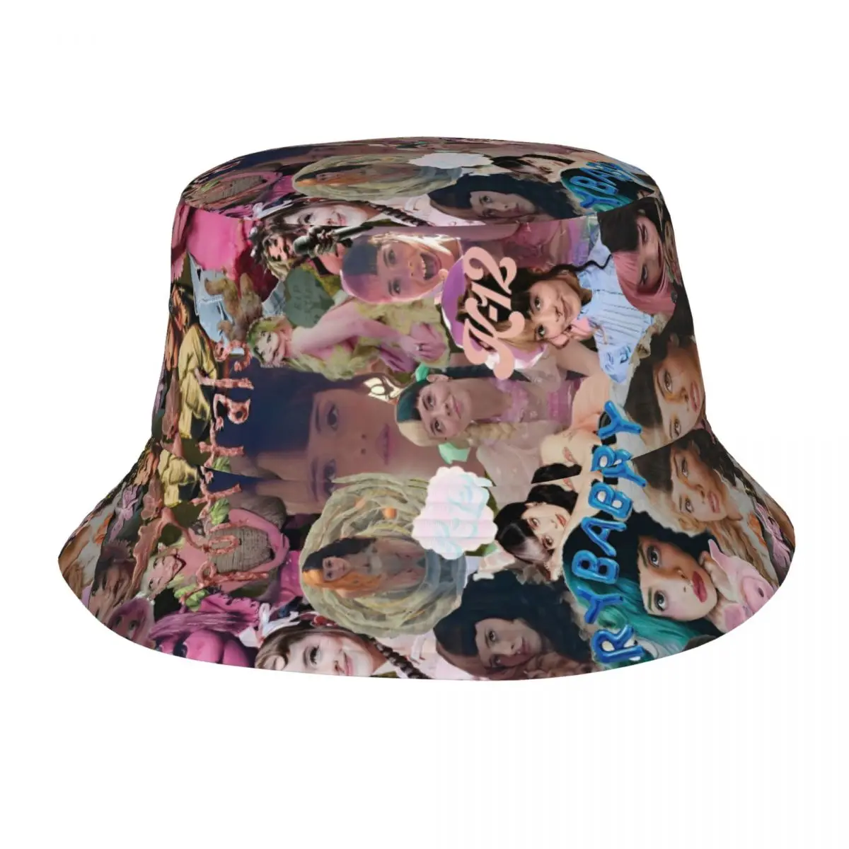 Melanie Martinez Singer Bucket Hats Travel Headwear Stuff Music Fisherman Cap for Outdoor Girl Panamka Foldable