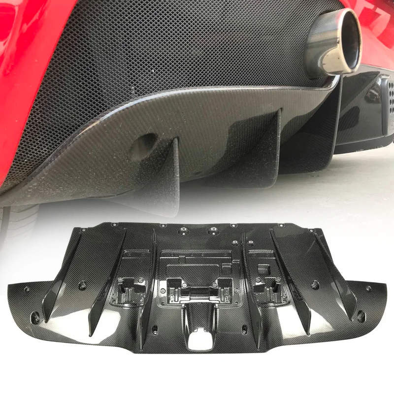 

Для Ferrari 488 GTB N-типа задний диффузор — идеально подходит для 488 GTB, аэродинамический дизайн, в гоночном стиле