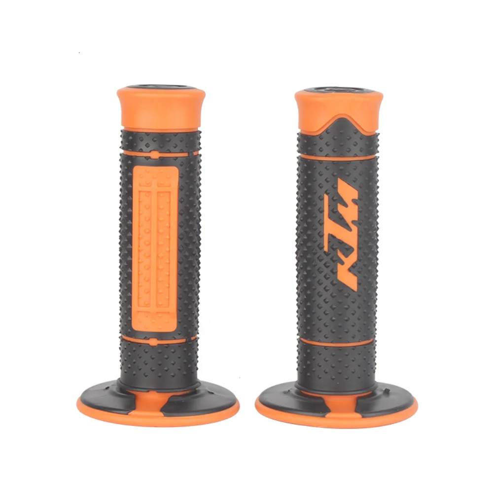 Non-ald Moto En Caoutchouc Guidon Noir Orange Partie Couverture Grip pour KTM 125 200 250 350/XC-W 400/EXC 400/EXC-R/EXC-F