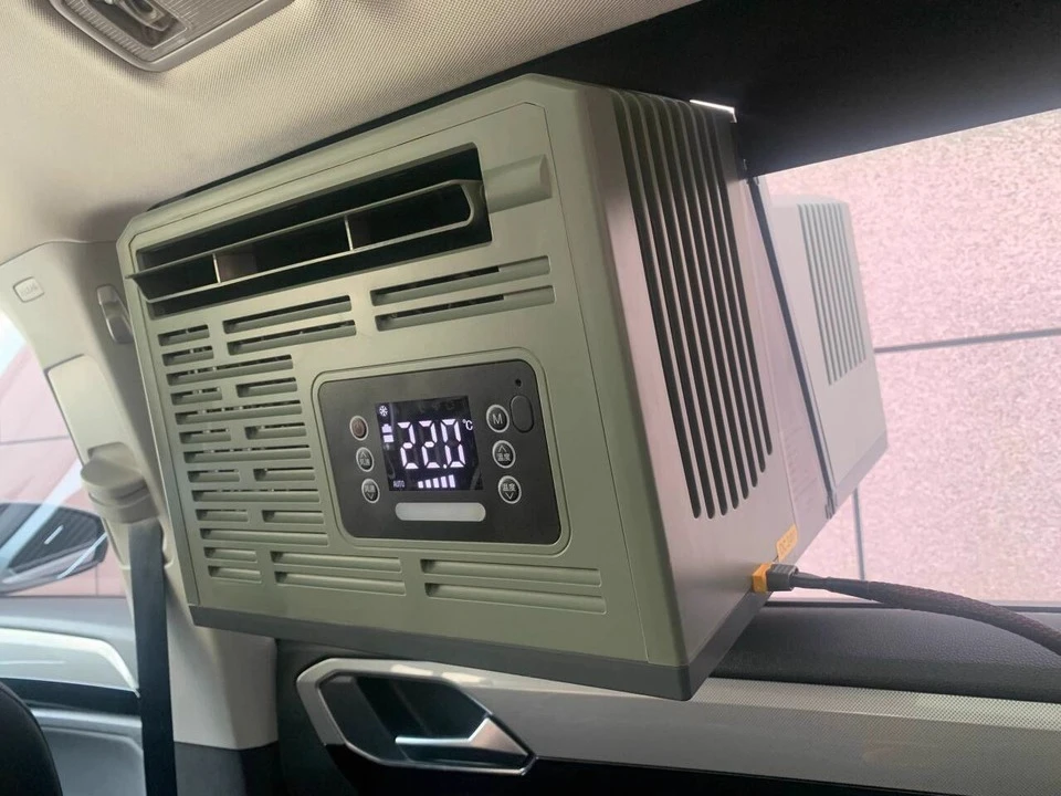 Portable Refrigeration Mobile Air Conditioning Small Parking Outdoor Mini Window Frequency Conversion 24V12V