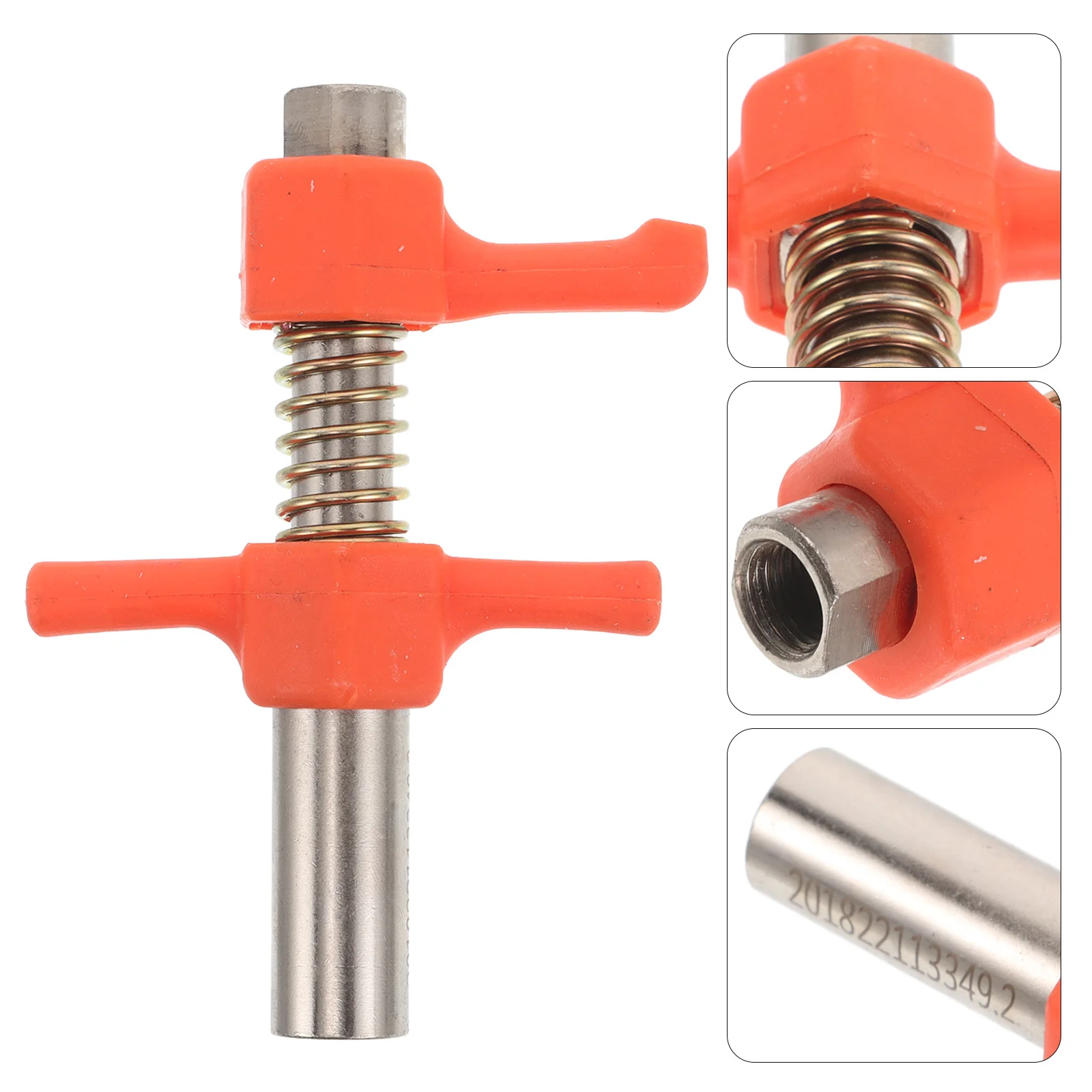

Locking Clamp Type High Pressure Grease Coupler Oil Nozzle Quick Release Grease Sprayer Replacement Tip Connector Coupler