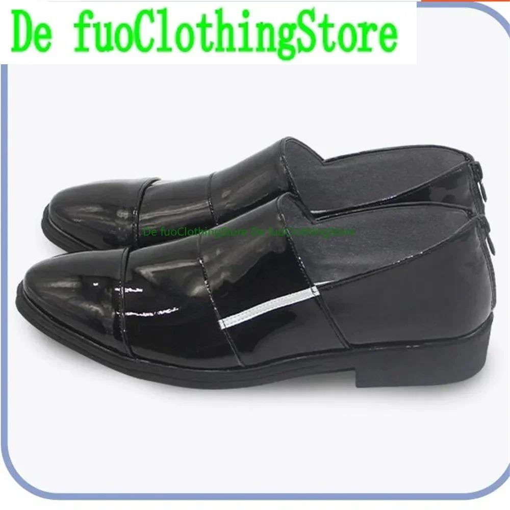 TSUCHINAGA HIYORI archivo azul Cosplay zapatos botas juego Anime Halloween Navidad DefuoClothing tienda de zapatos