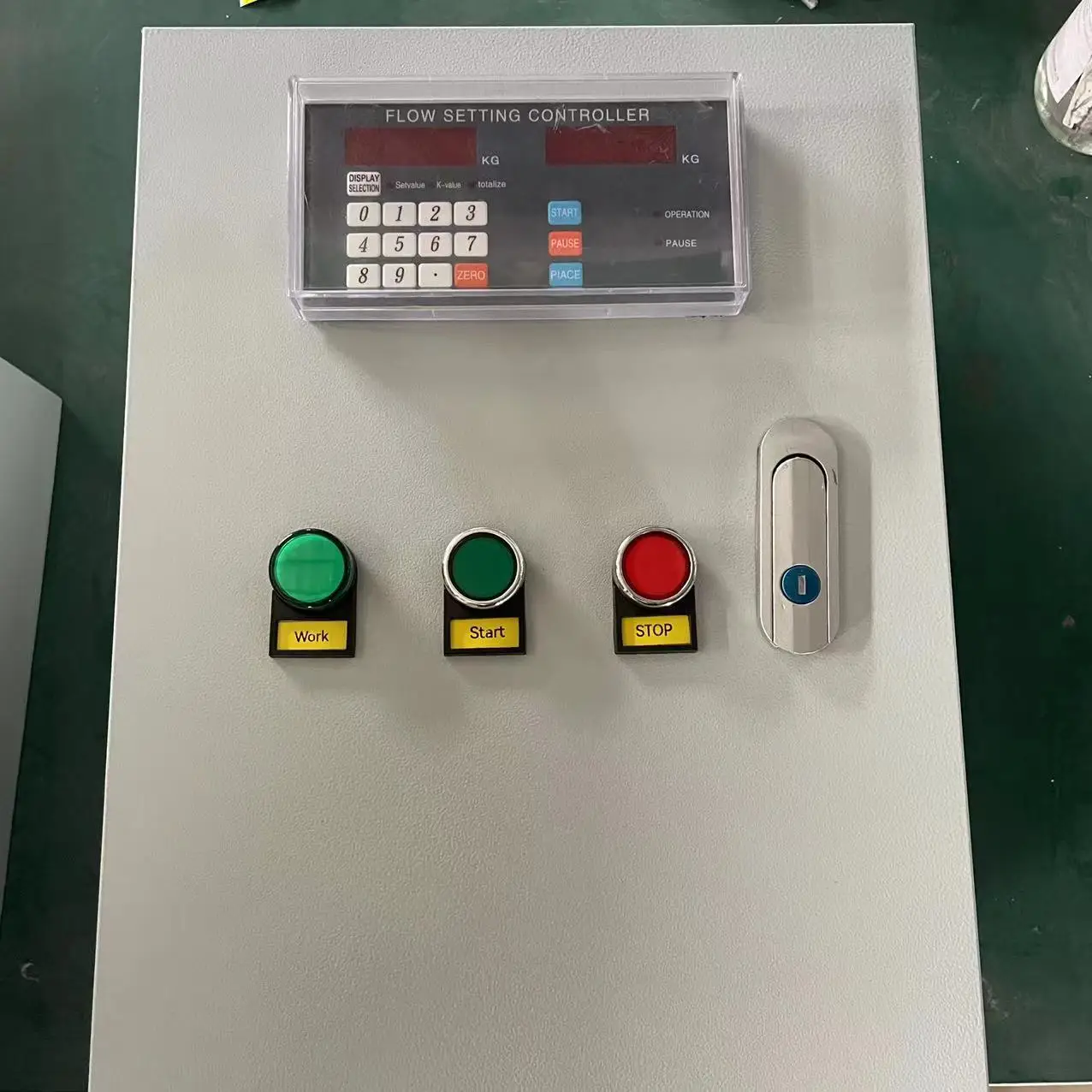 TLF AC220V DC24V Qutative الرقمية صمام التحكم في التدفق السائل تدفق Qutative تحكم تدفق متر صندوق التحكم