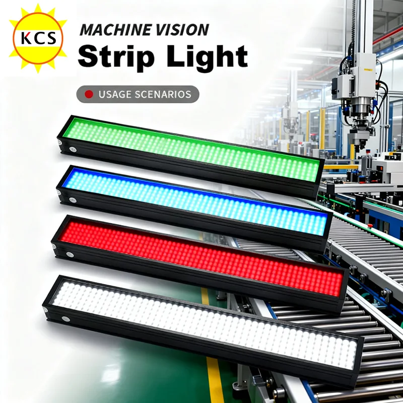 

Светодиодная лента KCS, 24 В, длинная полоса света, инспекционная светодиодная длинная полоса, источник света, лампа распознавания обнаружения, 24 В постоянного тока