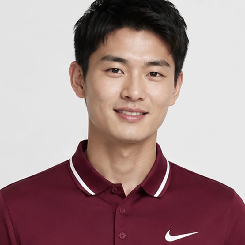 Nike genuine men's sweat absorbing and breathable tennis sports short sleeved polo shirt CW6850-638