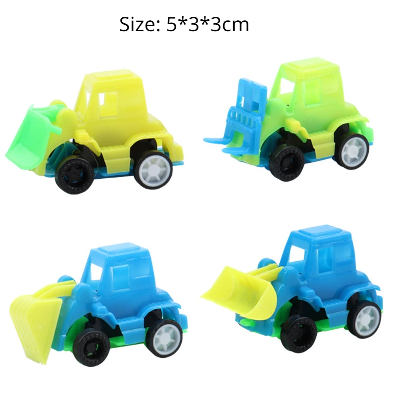 1Pcs Zufällige Stil Kreative Zurückziehen Fahrzeug Spielzeug Kunststoff Mini Rebound Auto kinder Autos Modell