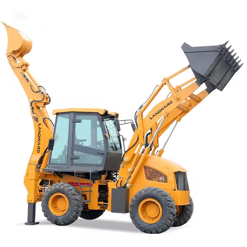 

Chinese Backhoe Loader Manufacturer Price Hydraulic Wheel Mini Backhoe Excavator Loader Customize EPA Engine Wheel Loaders