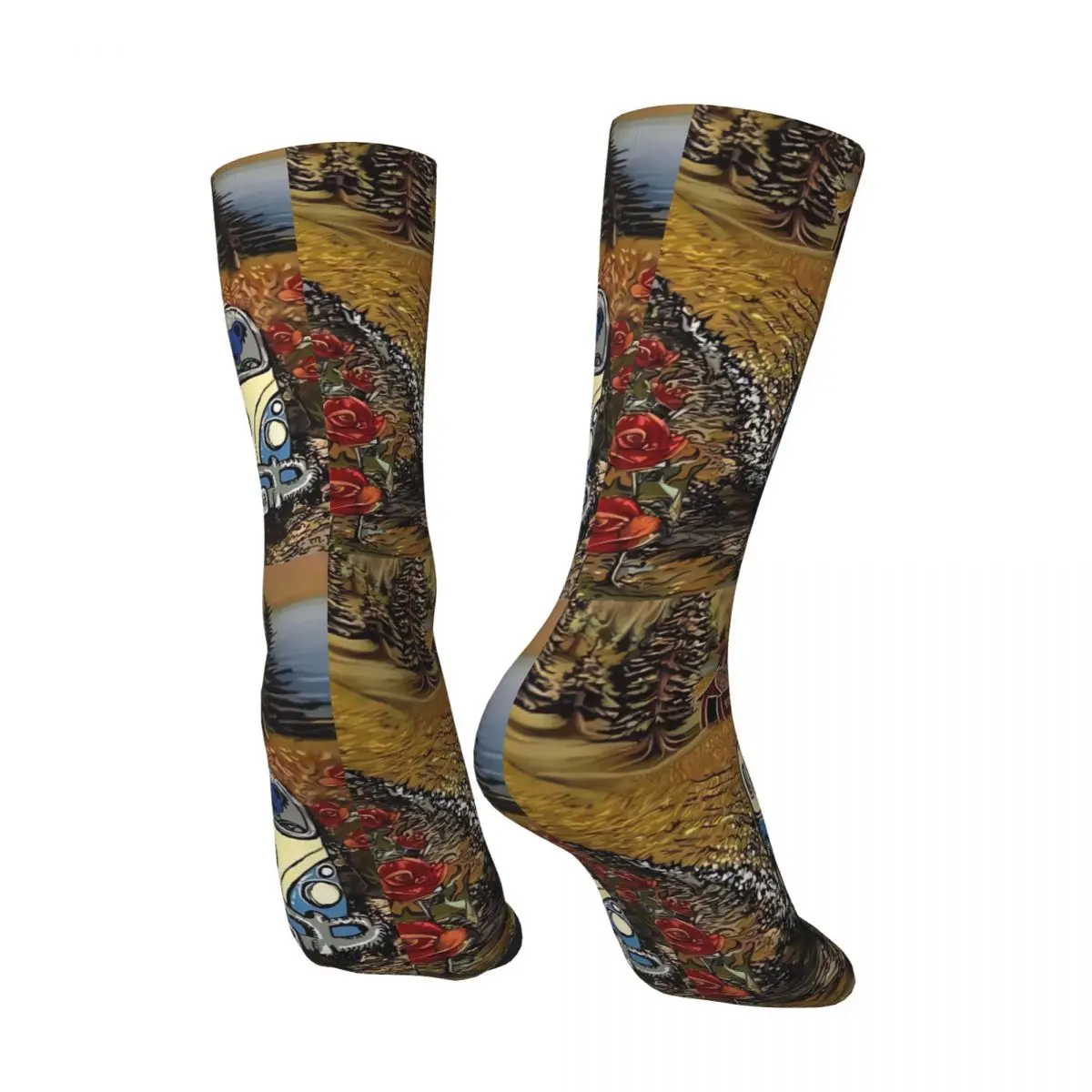 Носки с рисунком медведя