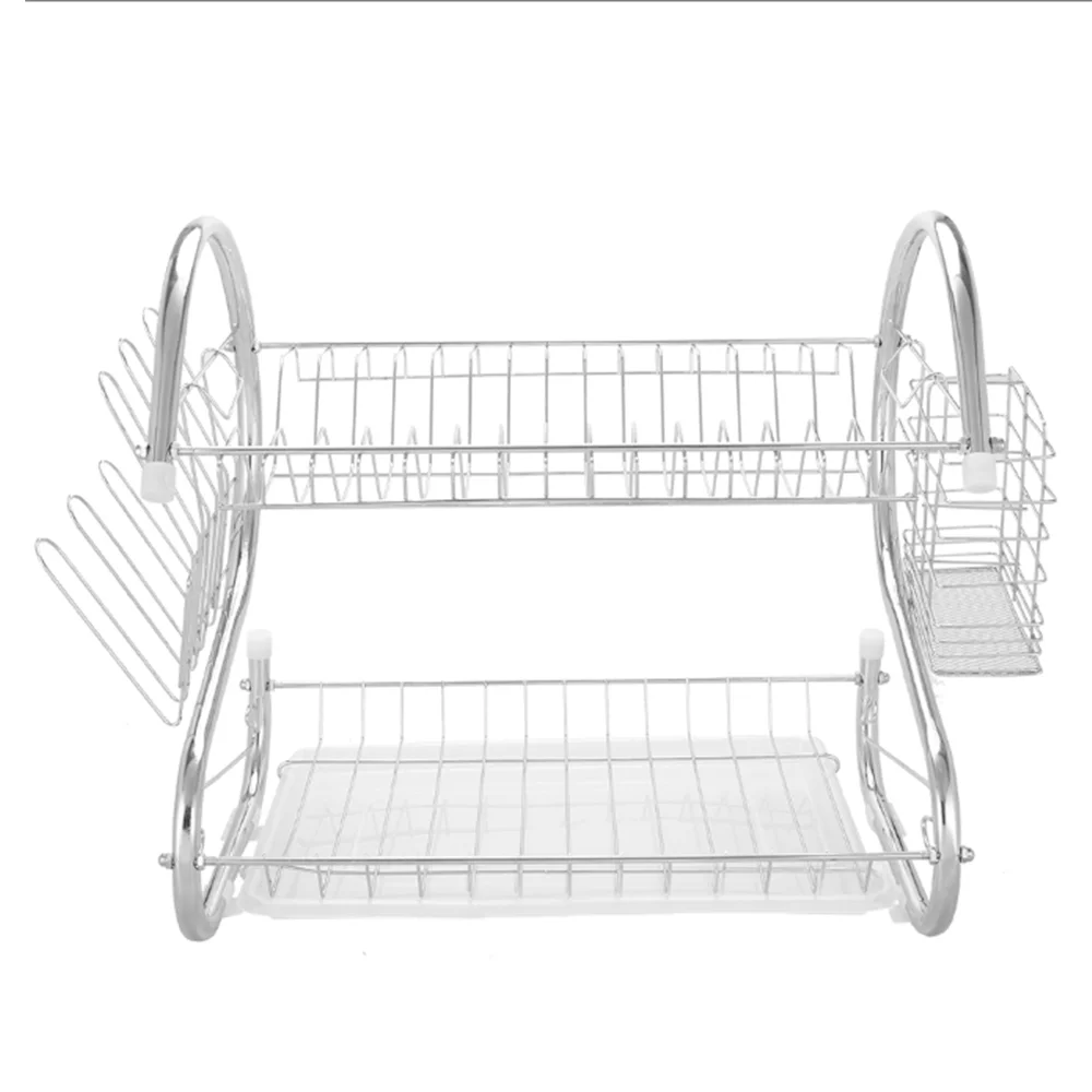 

Multi functional S-shaped bowl rack/double-layer bowl rack/storage rack