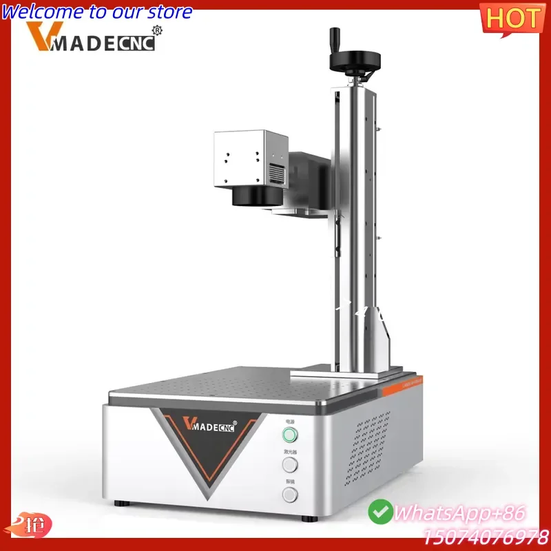 2026 Hot Sale Desktop Fiber Marking Machine 20W 30W 50W for Metal Logo Engraving Hardware Jewelry Industrial Marking