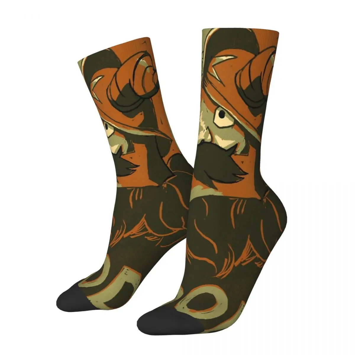 Autumn Winter Cool Unisex Senshi For Food Delicious In Dungeon Socks Anime Non-slip Soccer Socks