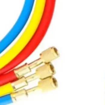 High Pressure 600PSI AC Filling Hose For R410A R22 R134a Charging Pipe With 1/4 Inch BSPT Connector For Car Repair
