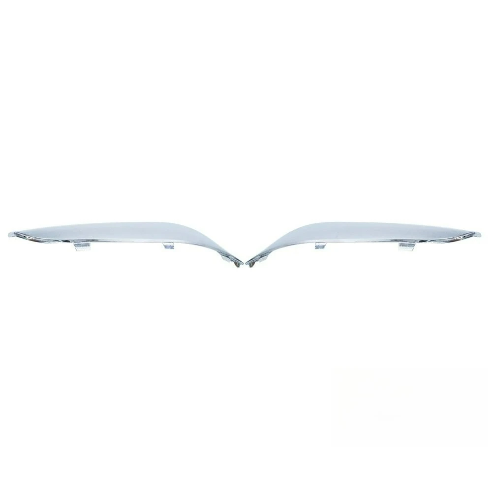 For Chrysler 300 2011-2014 2PCS Front Bumper Molding Chrome Trim Set=lH & RH