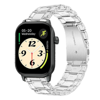 Strap For Zeblaze GTS 3 GPS Clear Resin Bracelet For Zeblaze Stratos 4 Watchband Correas reloj For Zeblaze GTR 3 Pro Wristband