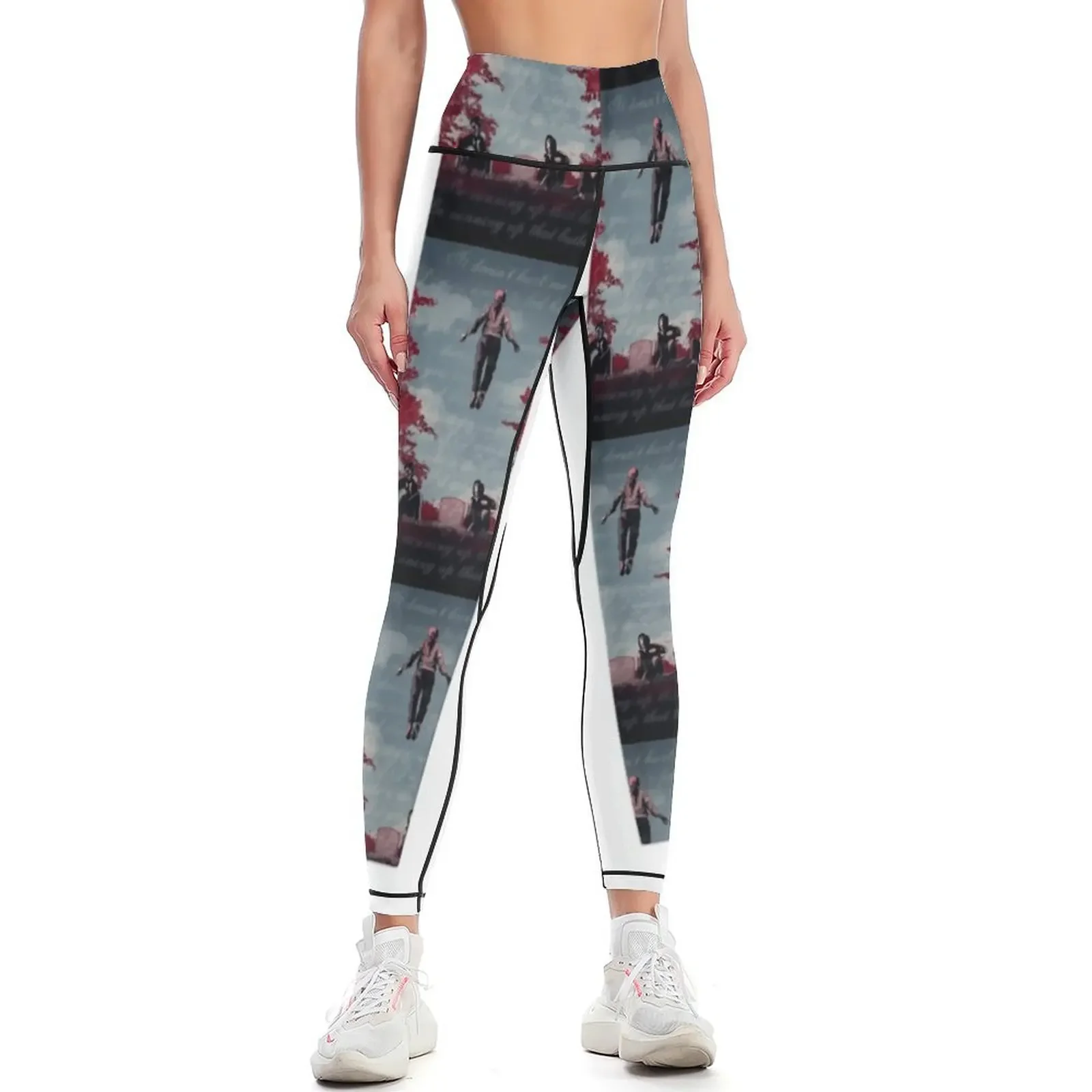 Max At Billy's Grave Leggings Legging sexy woman flared Tight fitting woman Women's trousers Womens Leggings