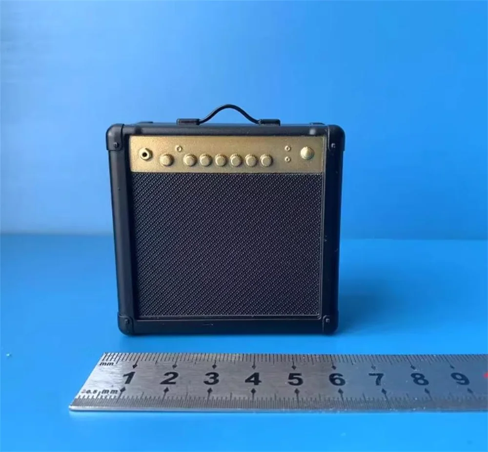 

ZYTOYS Scale 1/6th Mini Toys Model Speaker Music Guitar PVC Material Not Real For 12" Figure Doll BJD Scene Component DIY