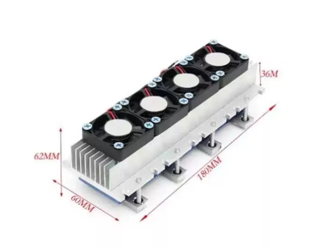 12V Semiconductor Air Conditioner Cooling System Accessories  Sale288W Thermoelectric Refrigeration Cooler