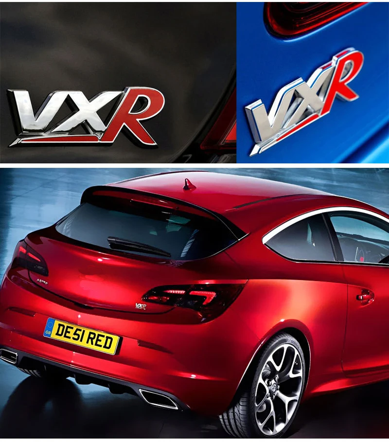 Car Decoration 3D Chrome Metal VXR Logo Badge Sticker For Buick Lacrosse Envision allure Regal gs Encore Century Verano Enclave