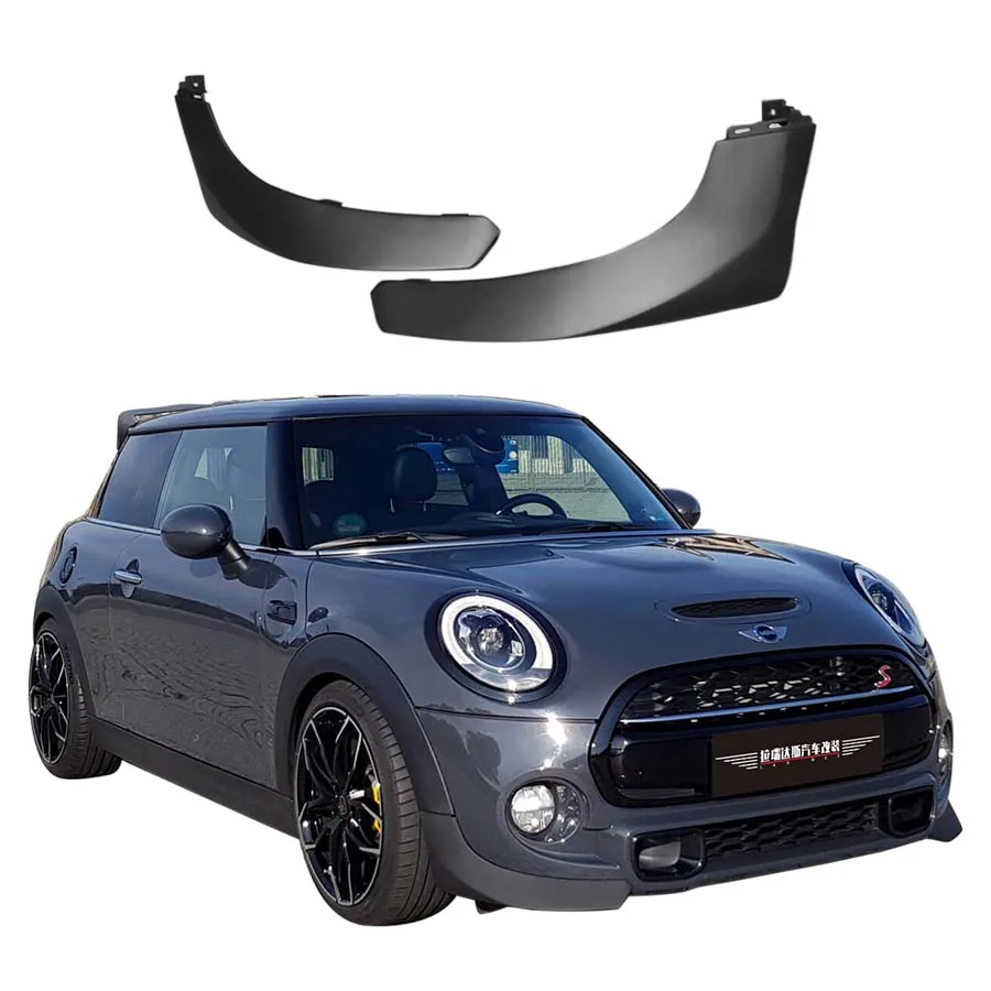 Front Lip Splitter For MINI COOPER S 2022-2024 F55 F56 F57 Bumper Both Sides Spoilers Car Accsesories Body Kit