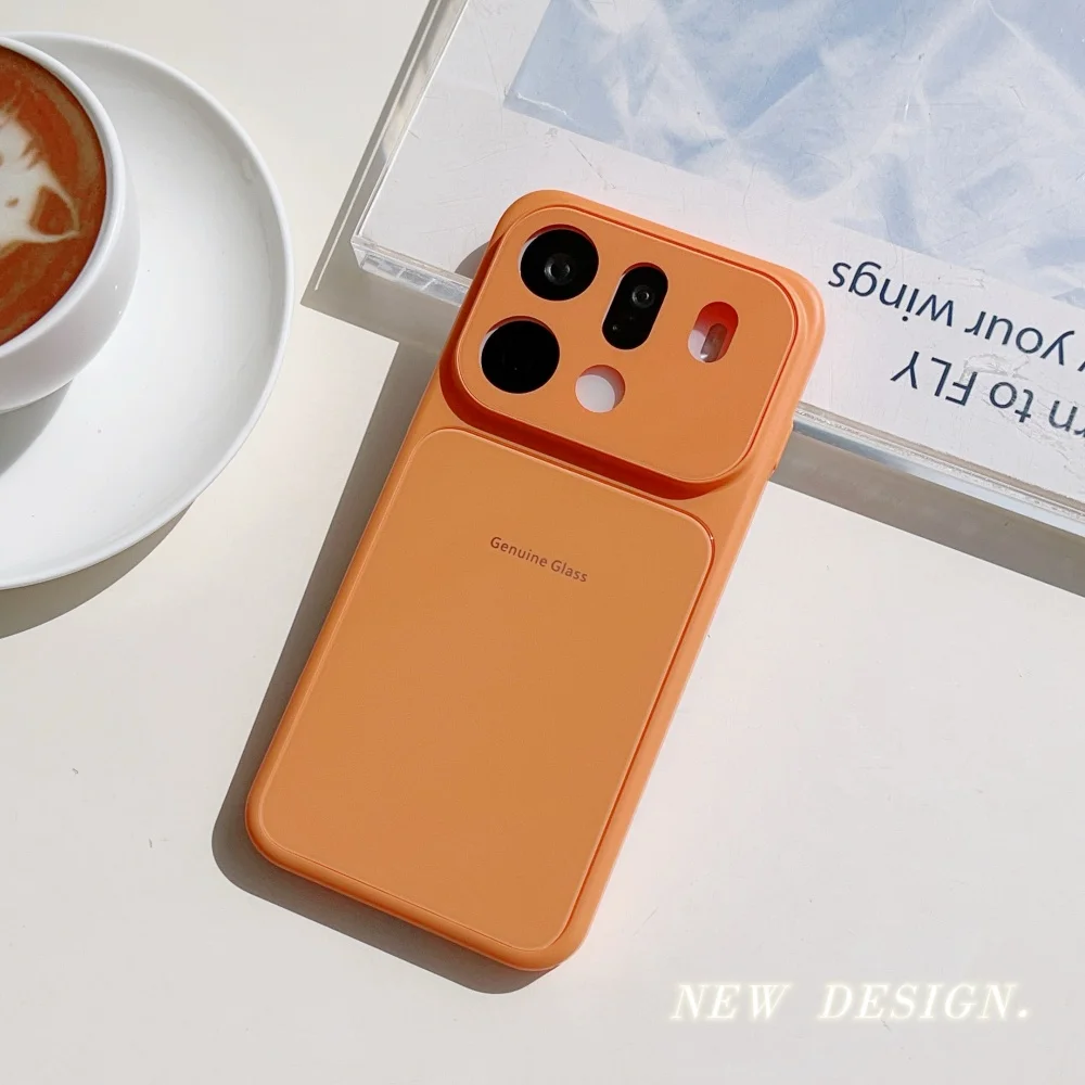 Luxury Candy Colored Matte Macaron Glass Phone Case For OPPO Find X9 Pro Lens Film Protect Full Bumper Shockproof Nonslip Cover