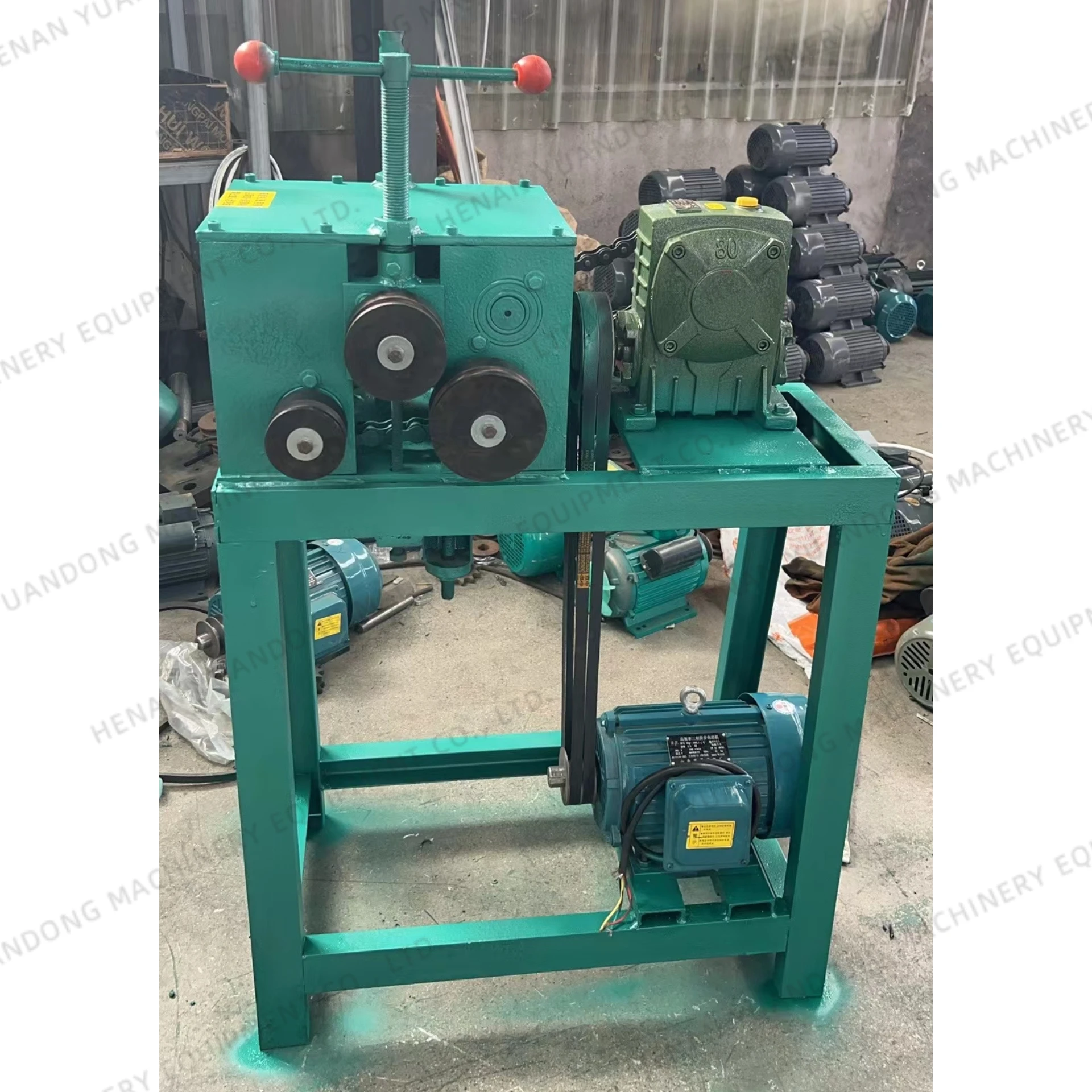 Small Square Tube Round Pipe Bending Machine Multifunctional Stainless Steel Pipe Bender - Image 2