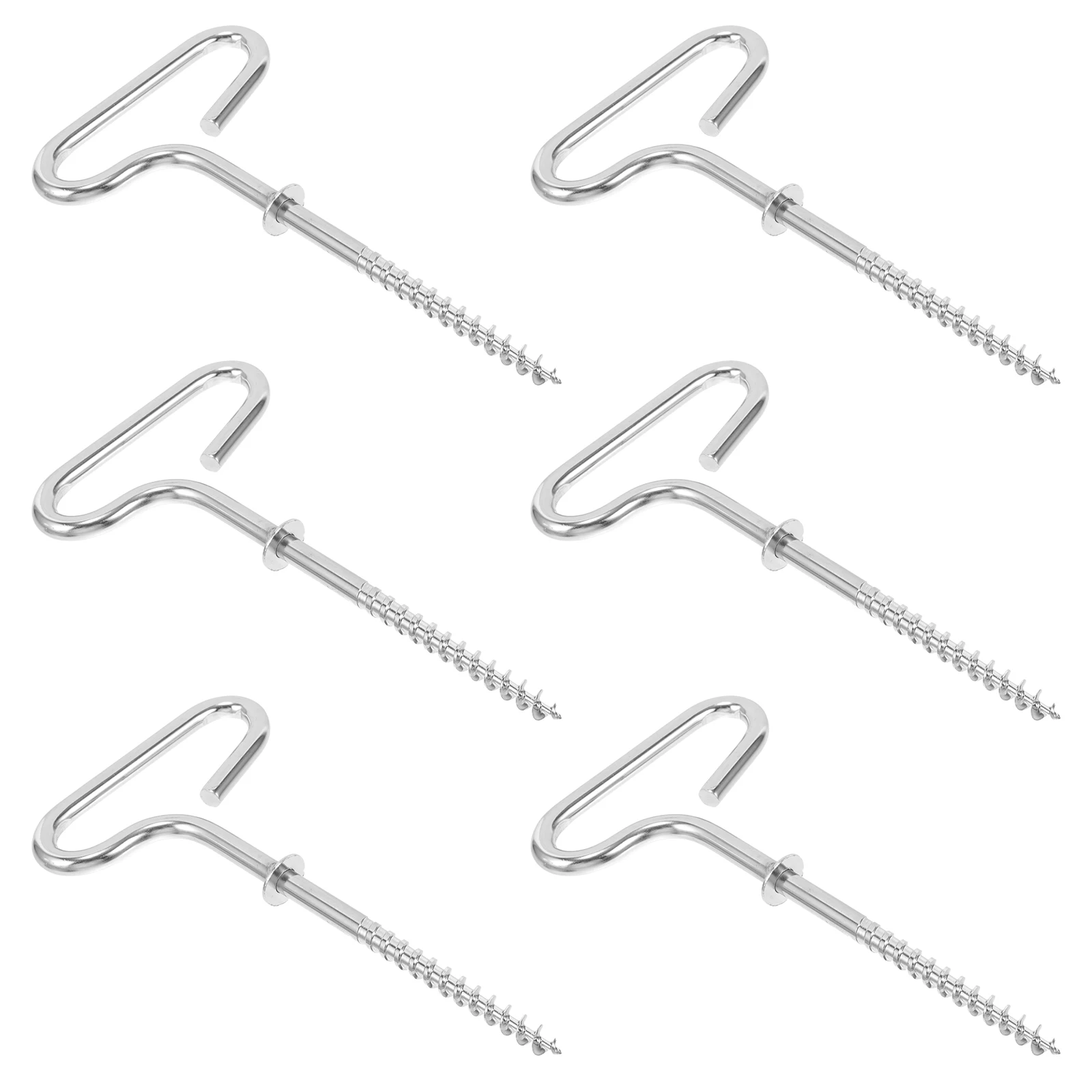 

6Pcs Ice Ground Peg Galvanized Metal Spiral Stakes Camping Tent Nails Fishing Rod Holder Outdoor Hiking Tent Accessory