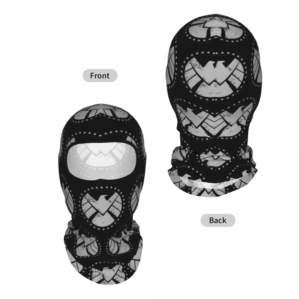 Shield Agent Training Breathable Thin Balaclava Full Face Mask Sun Protection Neck Gaiter For Motorcycle Cycling