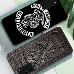 Sons Of Anarchy TV Phone Case For Samsung S 9 10 20 21 22 23 30 23 24 Plus Lite Ultra FE S10lite Fundas