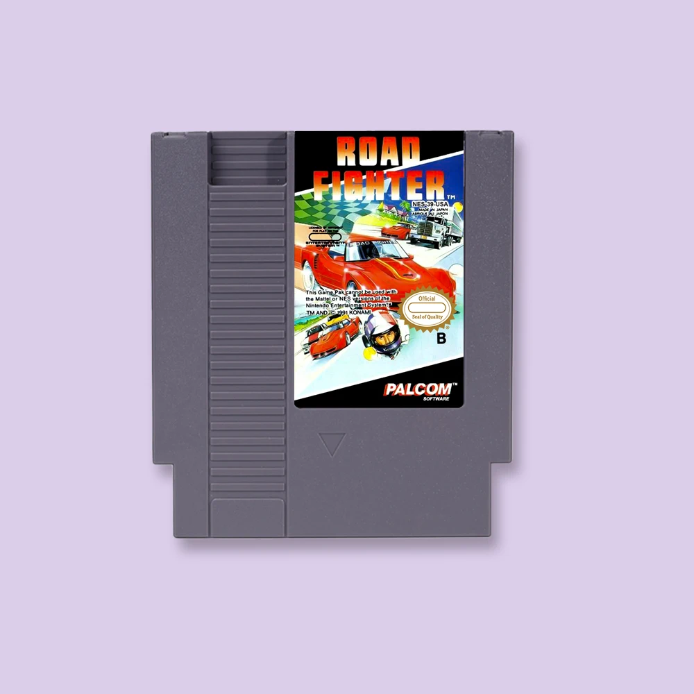 

Road Fighter Game Cartridge Action Game For NES 8Bit 72PIN Consoles Game Card