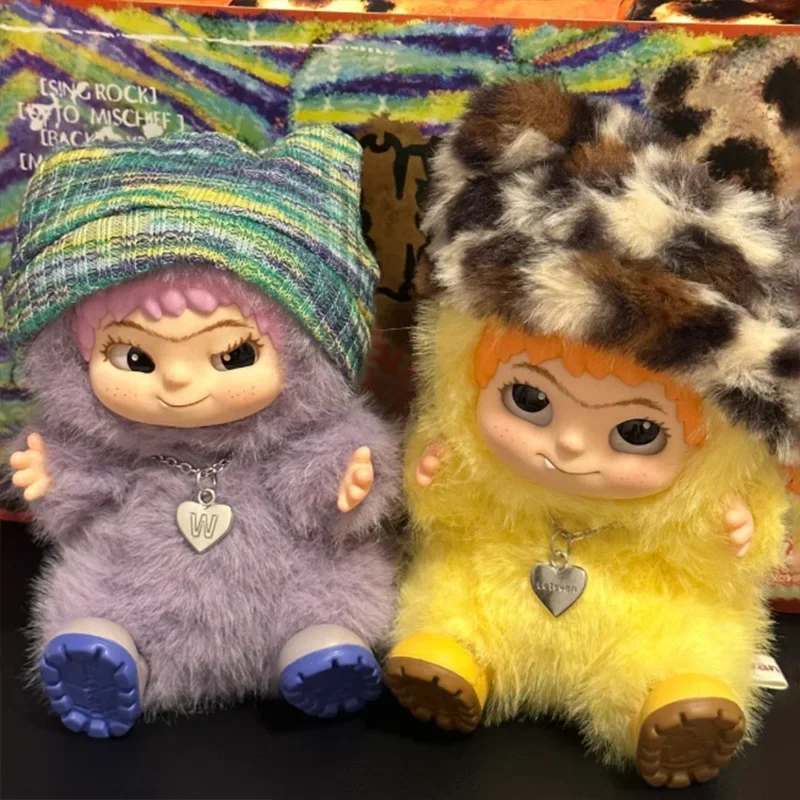 Genuine In Spot Wakuku Fuzzy Fun Party Series Trendy Plush Doll Pendant Ornament Garage Kit Decoration Ornament Decor Gift