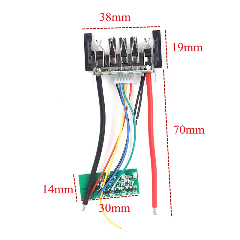 DCB200 Li-Ion Battery PCB Charging Protection Circuit Board For Dewalt 18V 20V DCB201 DCB203 DCB204