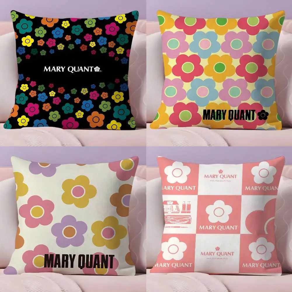

Fashion M-Mary-Q-Quant Pillow Case Ultra Soft Skin Friendly Fabric Cloud Like Comfort & Concealed Zipper