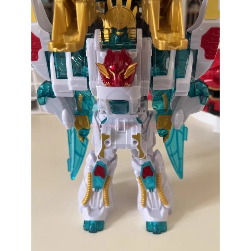 ของแท้จาก Bandai หมายเลข 1 Sentai Gozyu Polar Gozyuger Dx Goodeburn Bearkuma50 หุ่นยนต์ปืนใหญ่ติดมือ แอคชั่นฟิกเกอร์ Fist Morpher ของเล่น ของขวัญ