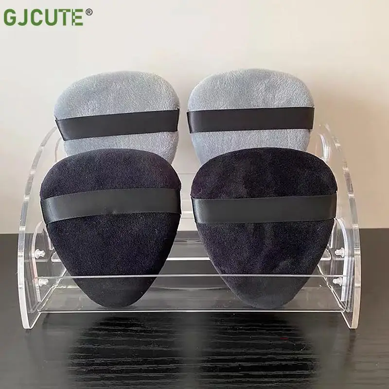 Mini pó triangular para mulheres, esponja de maquiagem lavável, sopro de fundação, liquidificador de beleza reutilizável, acessórios cosméticos 1pc