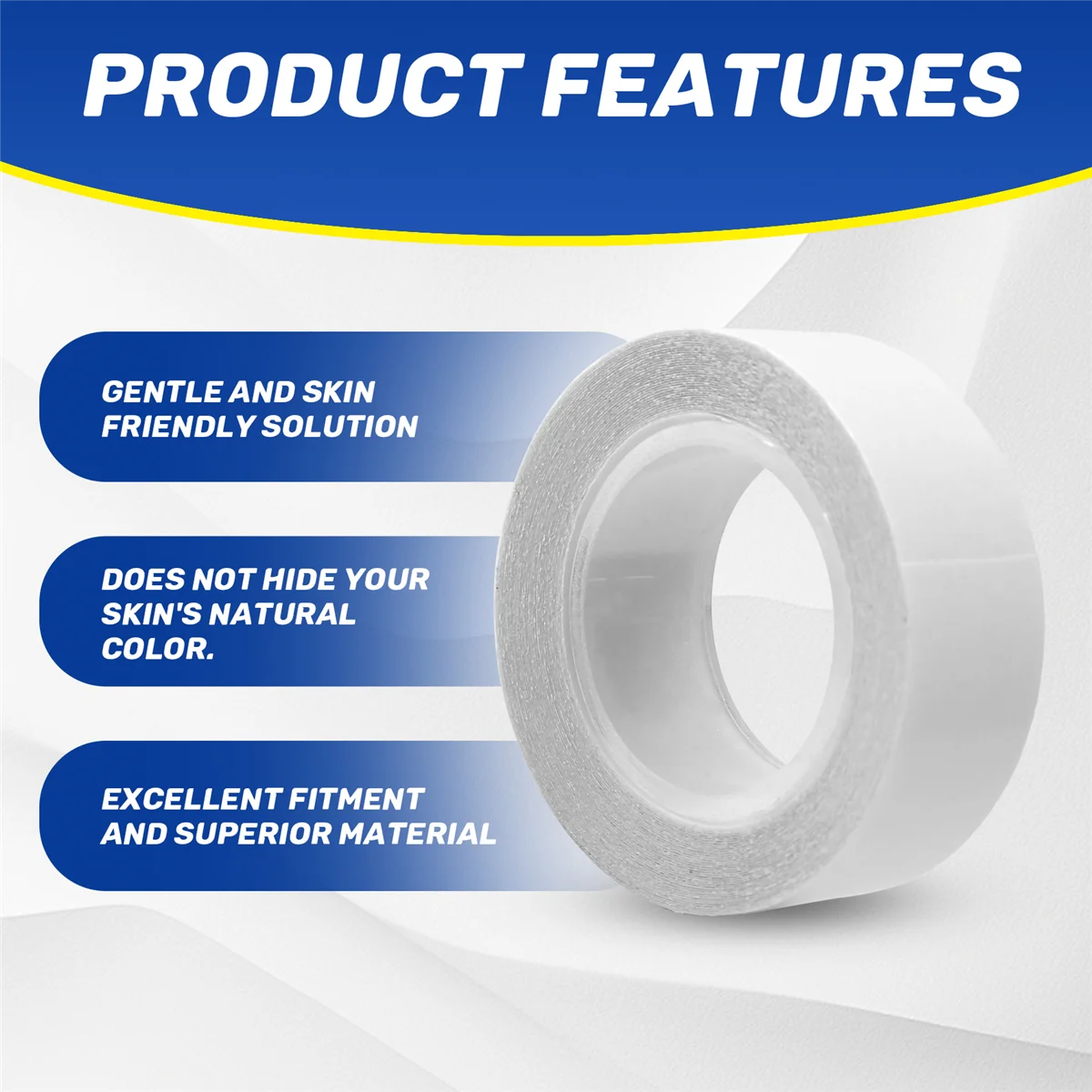 حار أزياء الجسم الشريط جهين التواضع Tit الشعر المستعار المعتوه شعر مستعار اللباس الشريط السري 5M