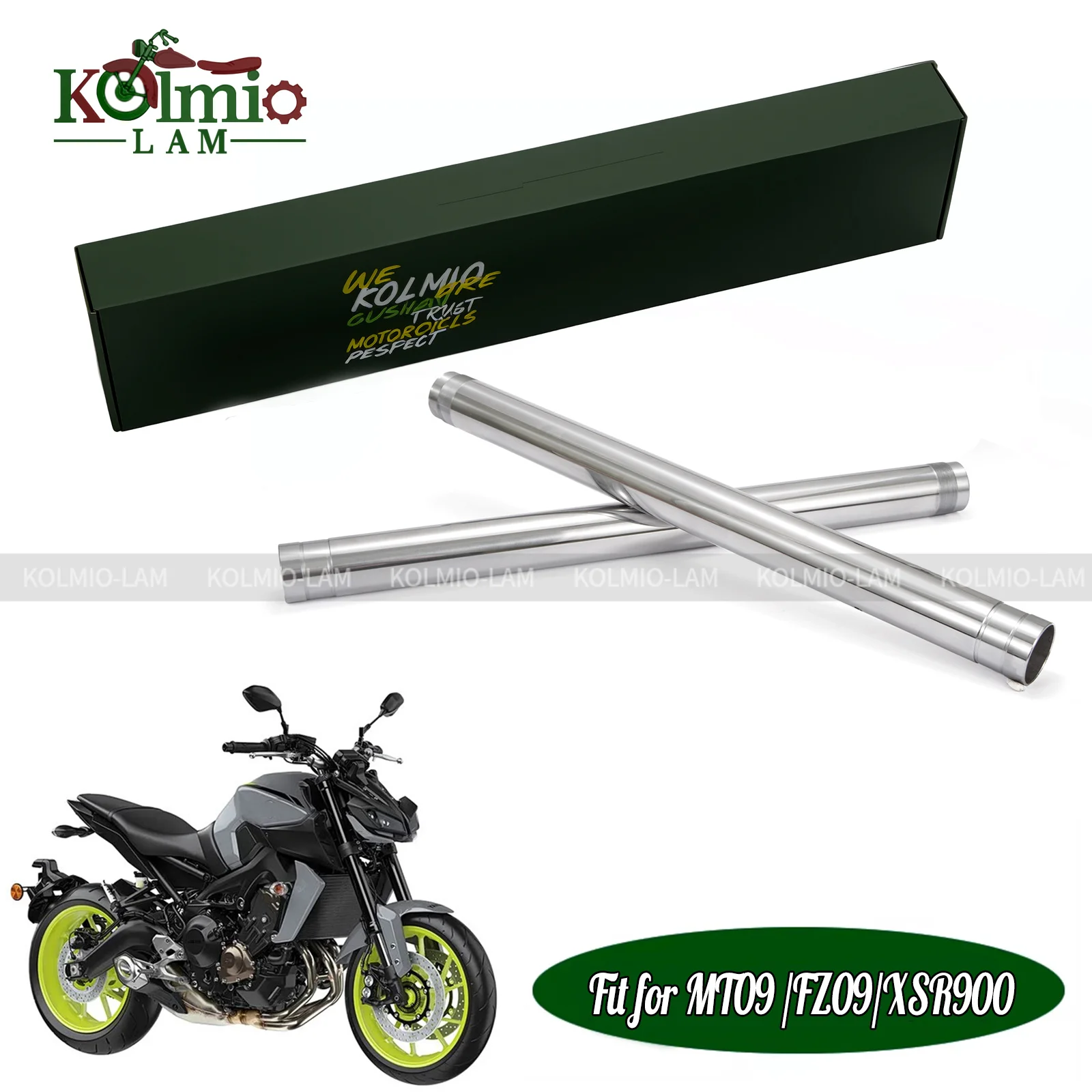 

Подходит для Yamaha MT09 MT-09 FZ-09, комплект внутренних трубок вилки передней подвески мотоцикла 2014-2020 586 мм FZ09 MTN850 MT 09 XSR900