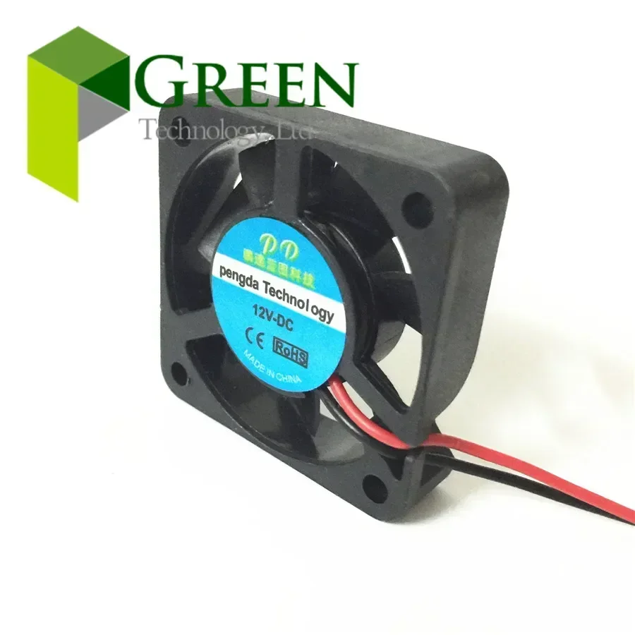 

pa 20 шт. гидроподшипник DC12V 0,07A 4010 40 мм 40x40x10 мм вентилятор видеокарты 3D-принтер бесшумный охлаждающий вентилятор