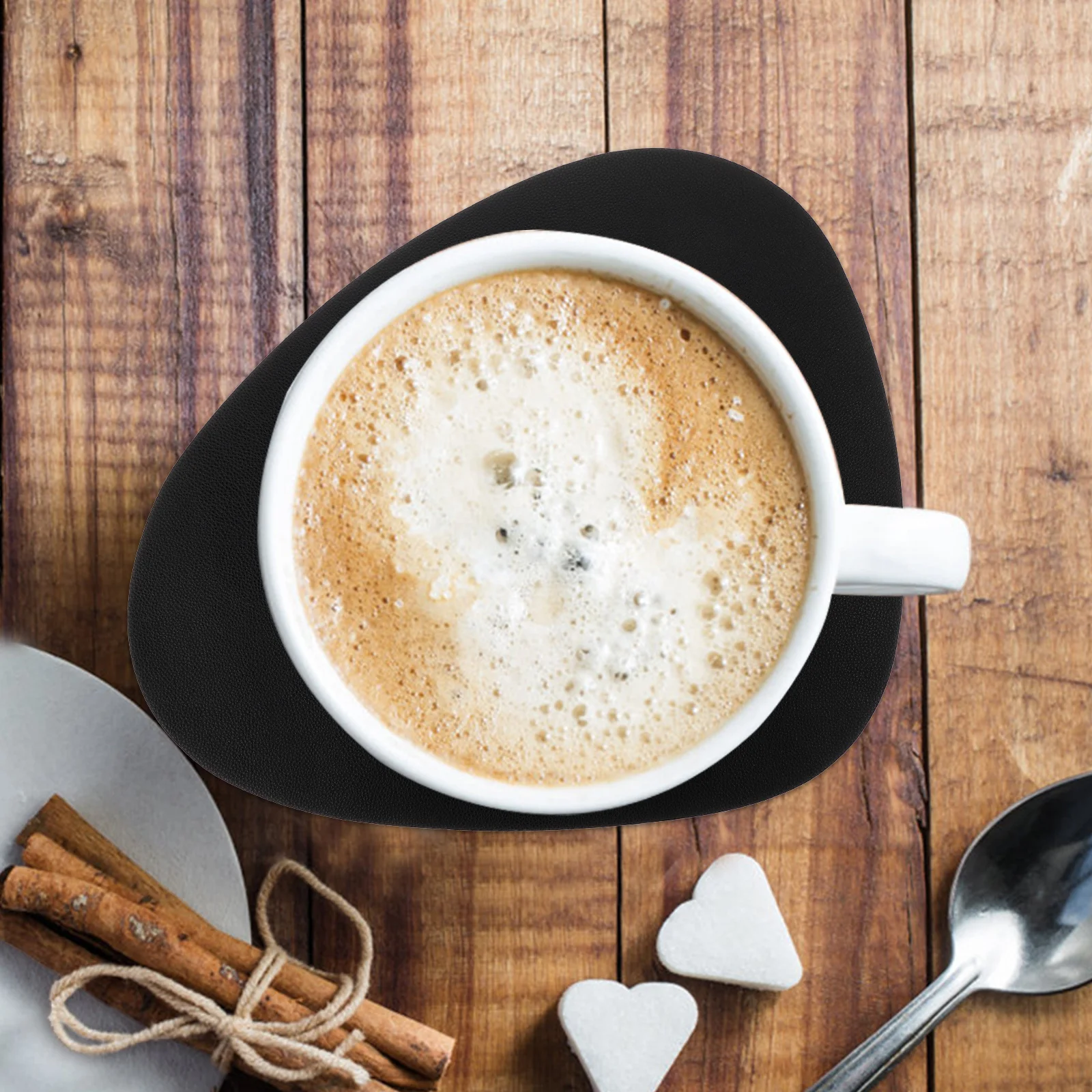 1 مجموعة 1 مجموعة من مقاوم للماء قاعدة أكواب من البولي يوريثان الطعام حصيرة مقاومة للحرارة عدم الانزلاق الجدول حصيرة للمنزل ديكور القهوة حفل الشاي المنزلية