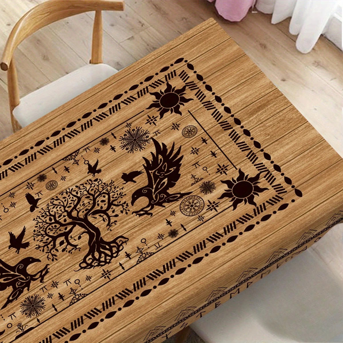 วินเทจไวกิ้งสไตล์ Tree of Life - Board Game Vikings บทวิจารณ์และราคา