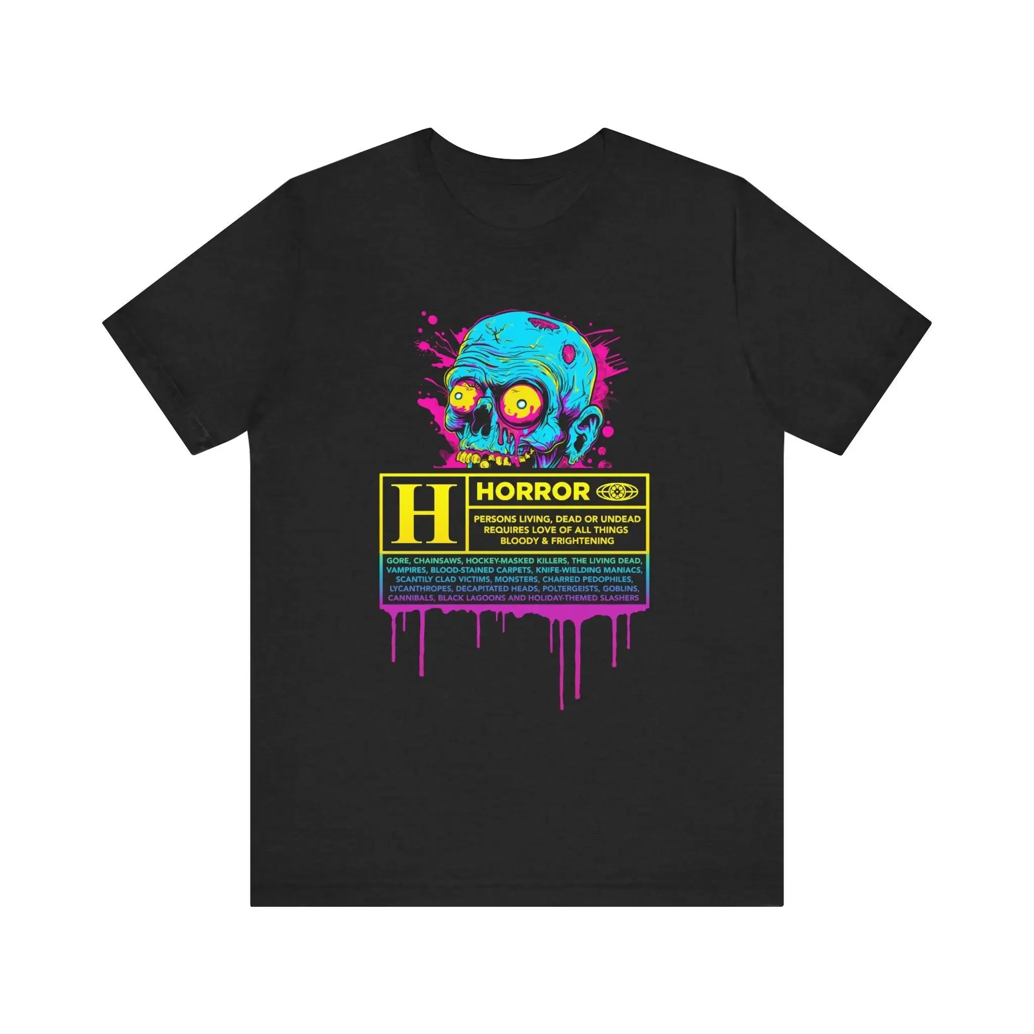 Rated H for Horror T Shirt