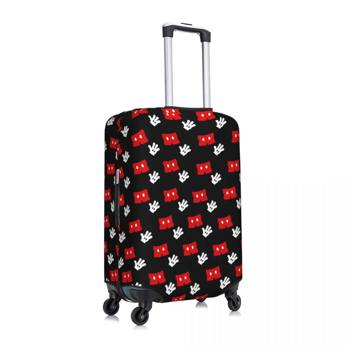 Mickey Mouse Graffiti Suitcase Cover Business Protector Vacation Practical Luggage Case