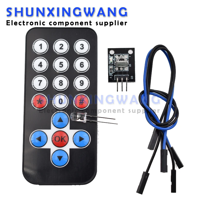 1-компл-инфракрасный-ИК-беспроводной-модуль-дистанционного-управления-наборы-diy-kit-hx1838-для-raspberry-pi-arduino