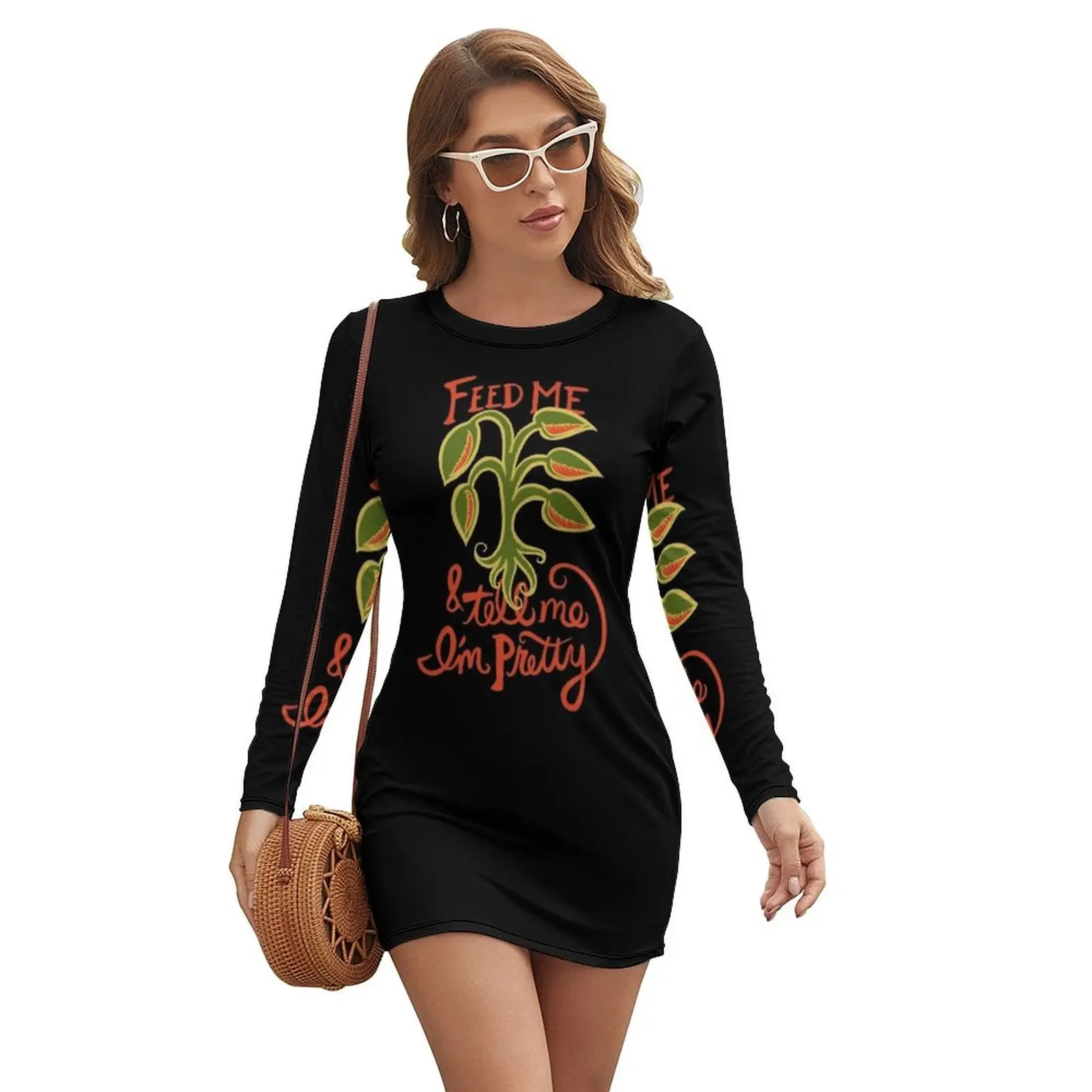 

Plant Mom Humor Long-sleeved Dress women's summer jumpsuit summer women's dress 2024 summer dress for women 2024 for women